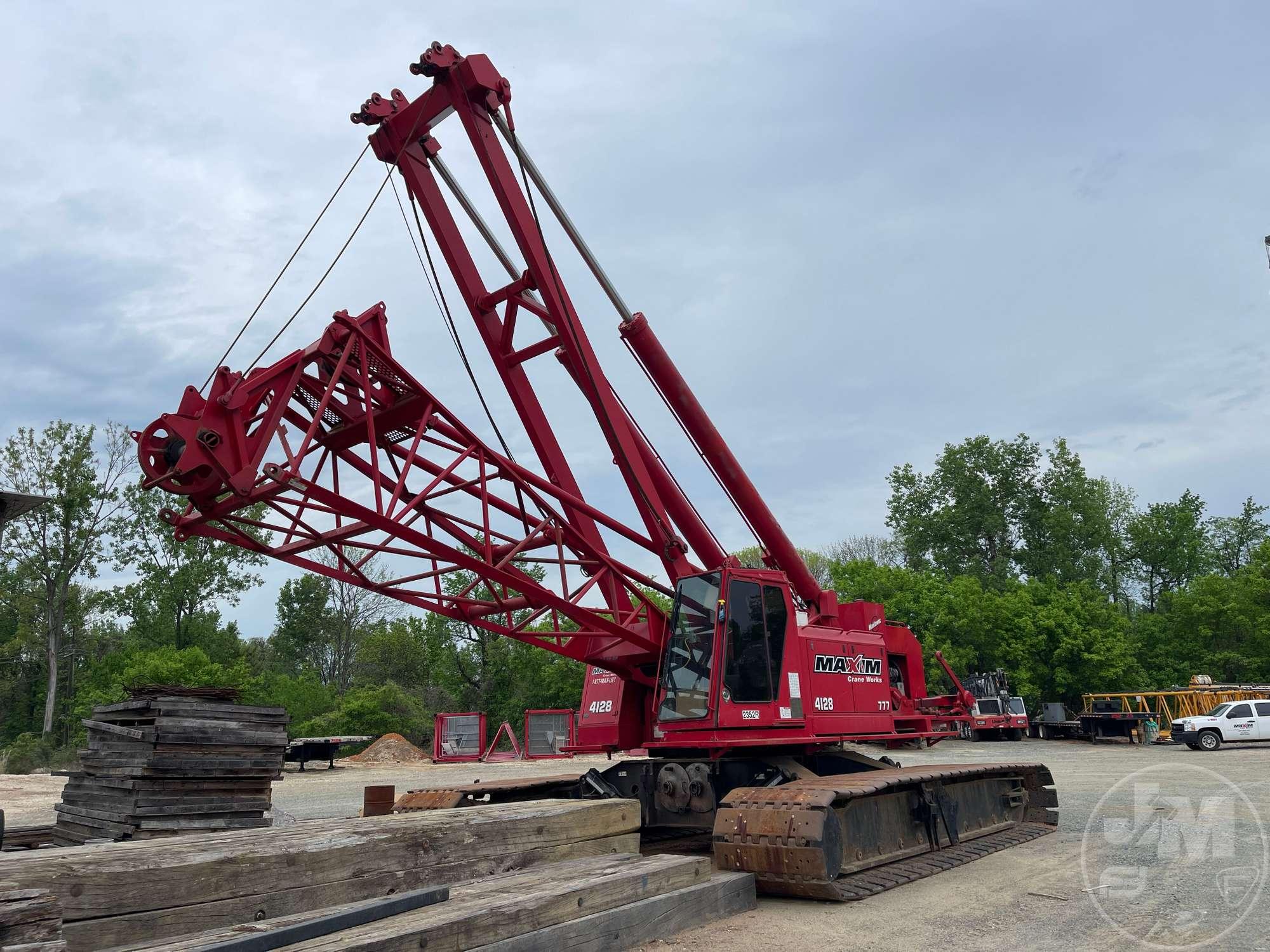 1998 MANITOWOC 777 S2 CRAWLER CRANE SN: 7771038