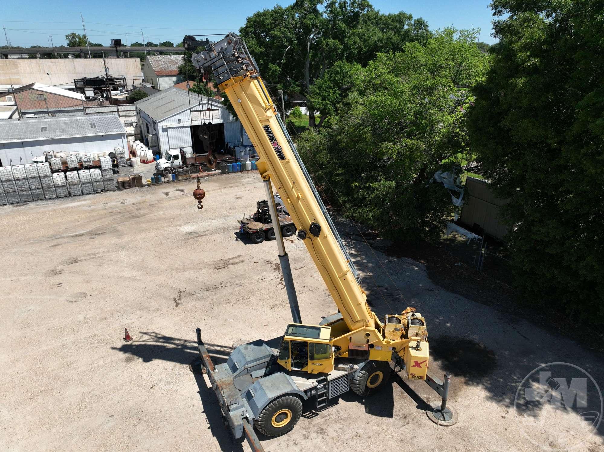 2007 GROVE RT 890E ROUGH TERRAIN CRANE SN: 227831