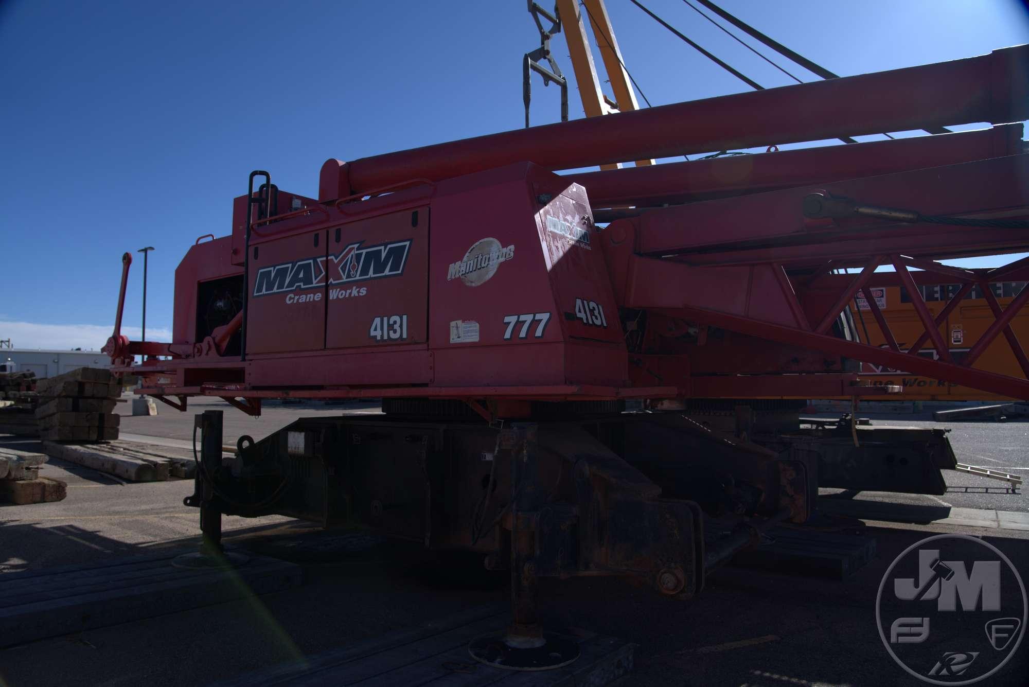 1998 MANITOWOC 777 SERIES II CRAWLER CRANE SN: 7771049