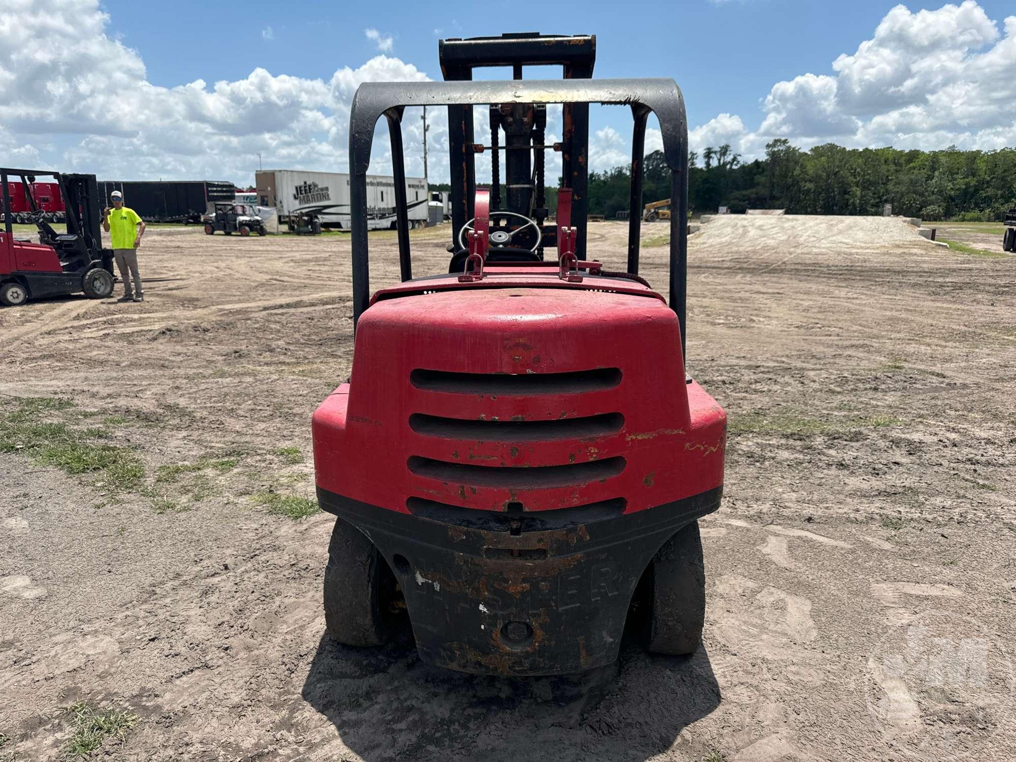 1969 HYSTER S150A CUSHION TIRE FORKLIFT SN: A24D2604T