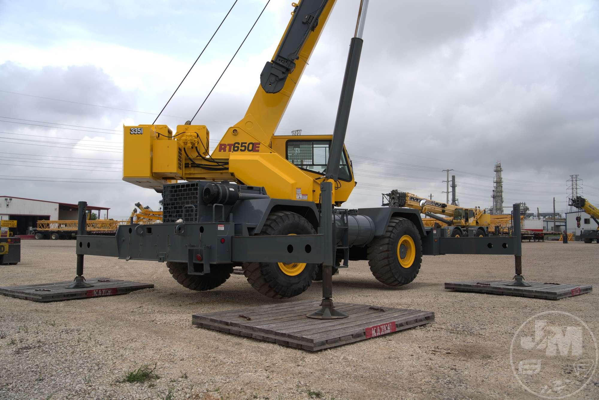 2007 GROVE RT 650E ROUGH TERRAIN CRANE SN: 227225