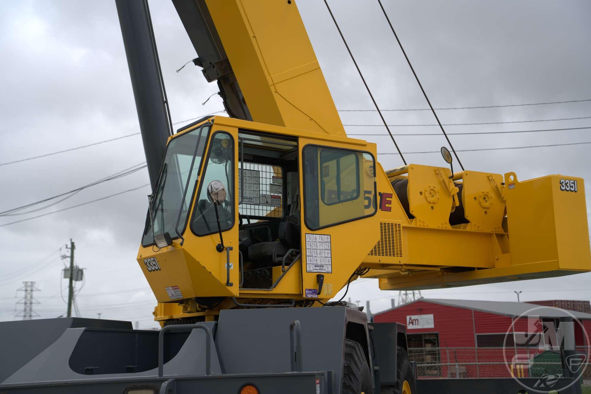 2007 GROVE RT 650E ROUGH TERRAIN CRANE SN: 227225