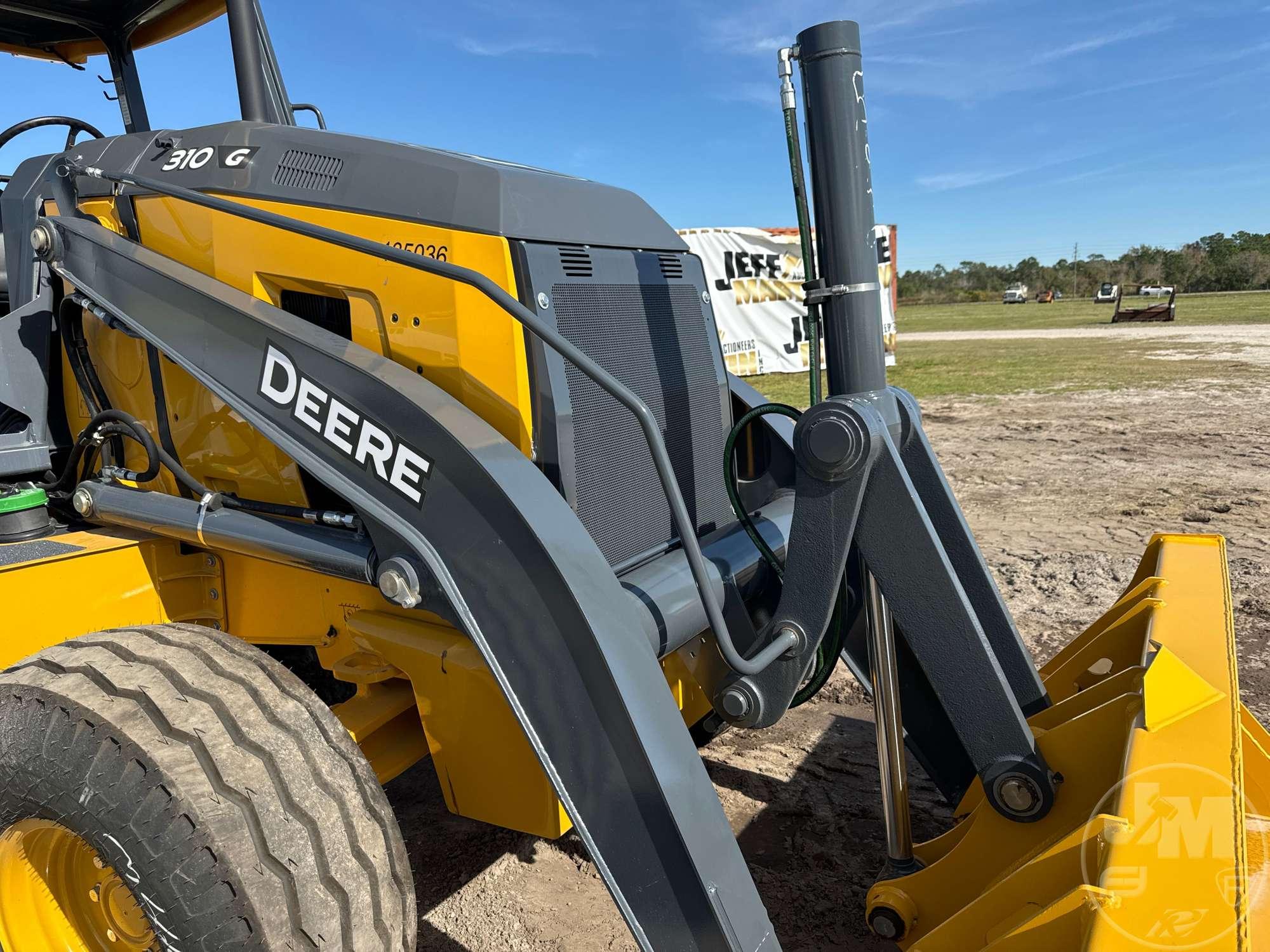 2023 DEERE 310G LOADER BACKHOE SN: 1T0310GAPPGX02908