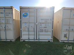 2022 CIMC CONTAINER  20' CONTAINER SN: GMXU2000430