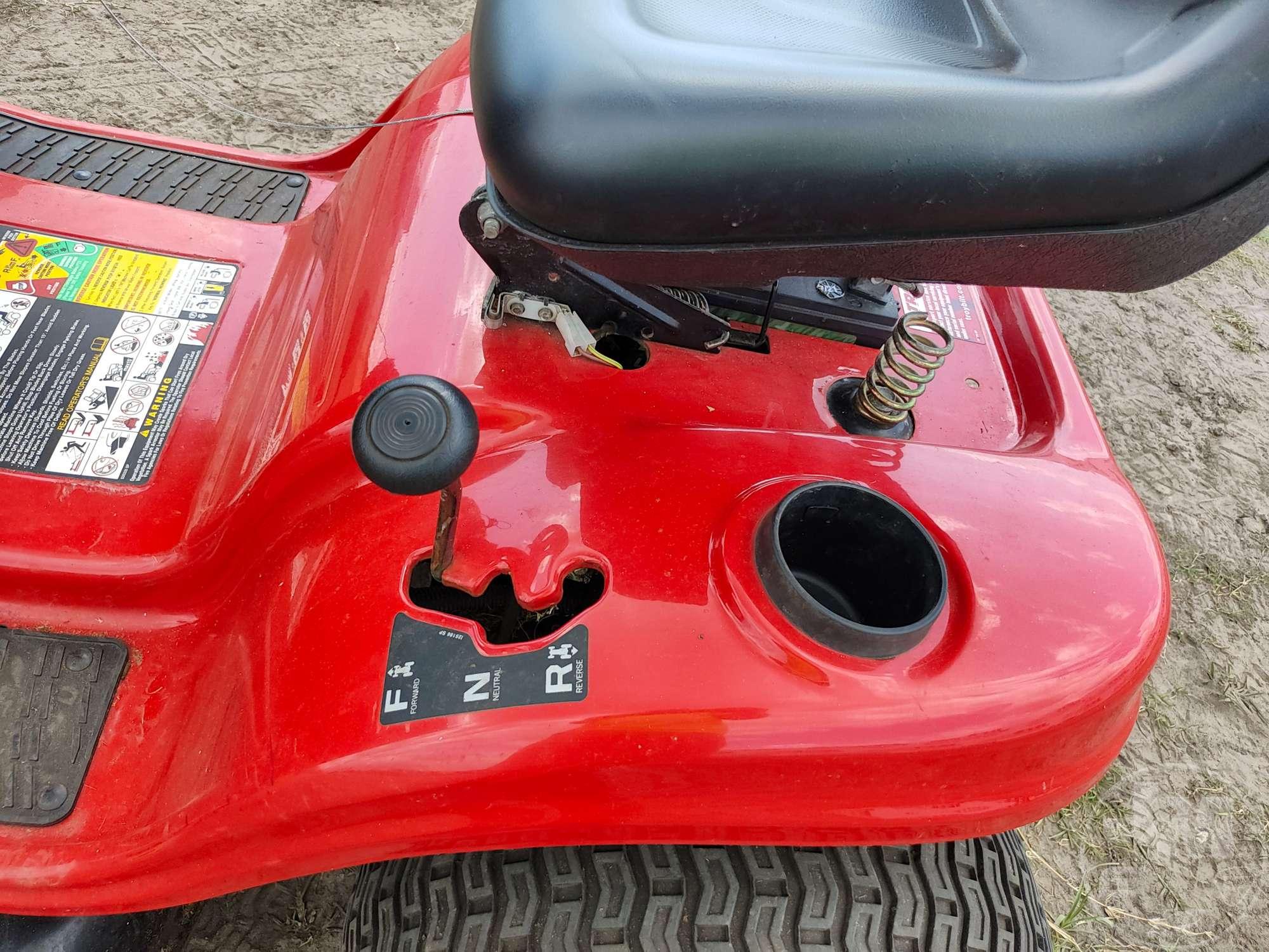 TROY-BILT BRONCO RIDING MOWER SN: 1A179B40035