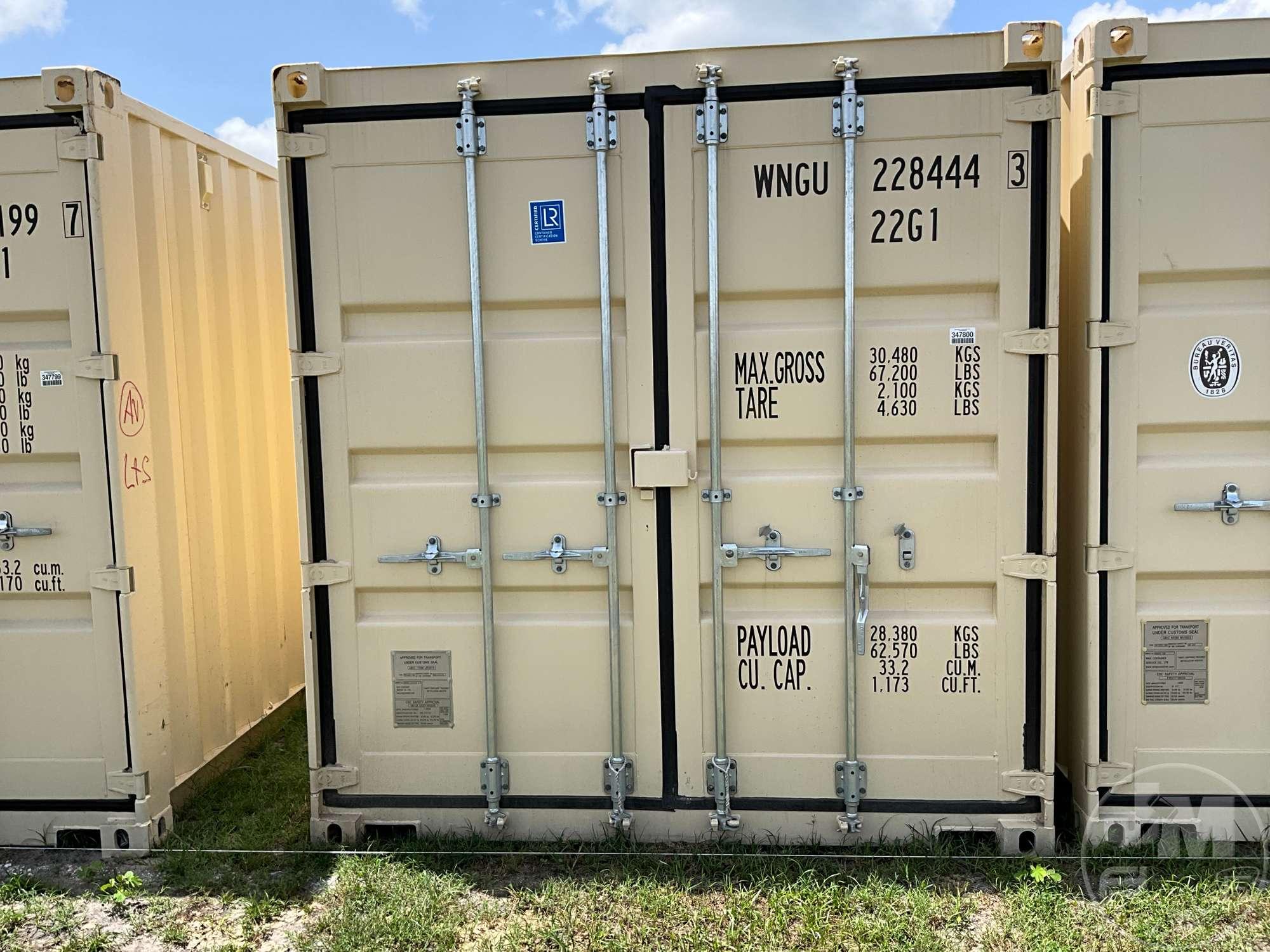 2023 WNG CONTAINER 20' CONTAINER SN: WNGU2284443