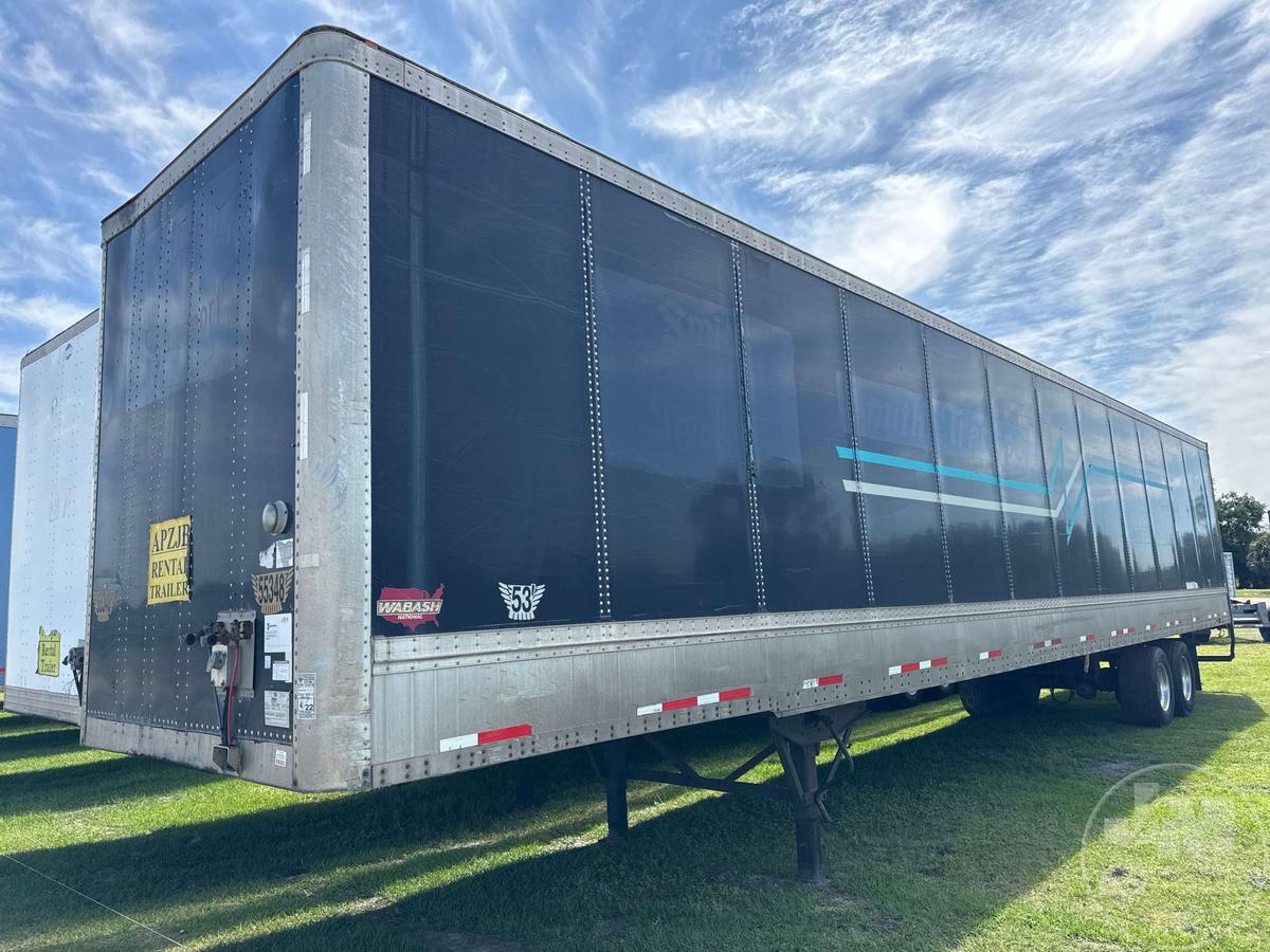 2007 WABASH 53'X102" VAN TRAILER VIN: 1JJV532W07L045577