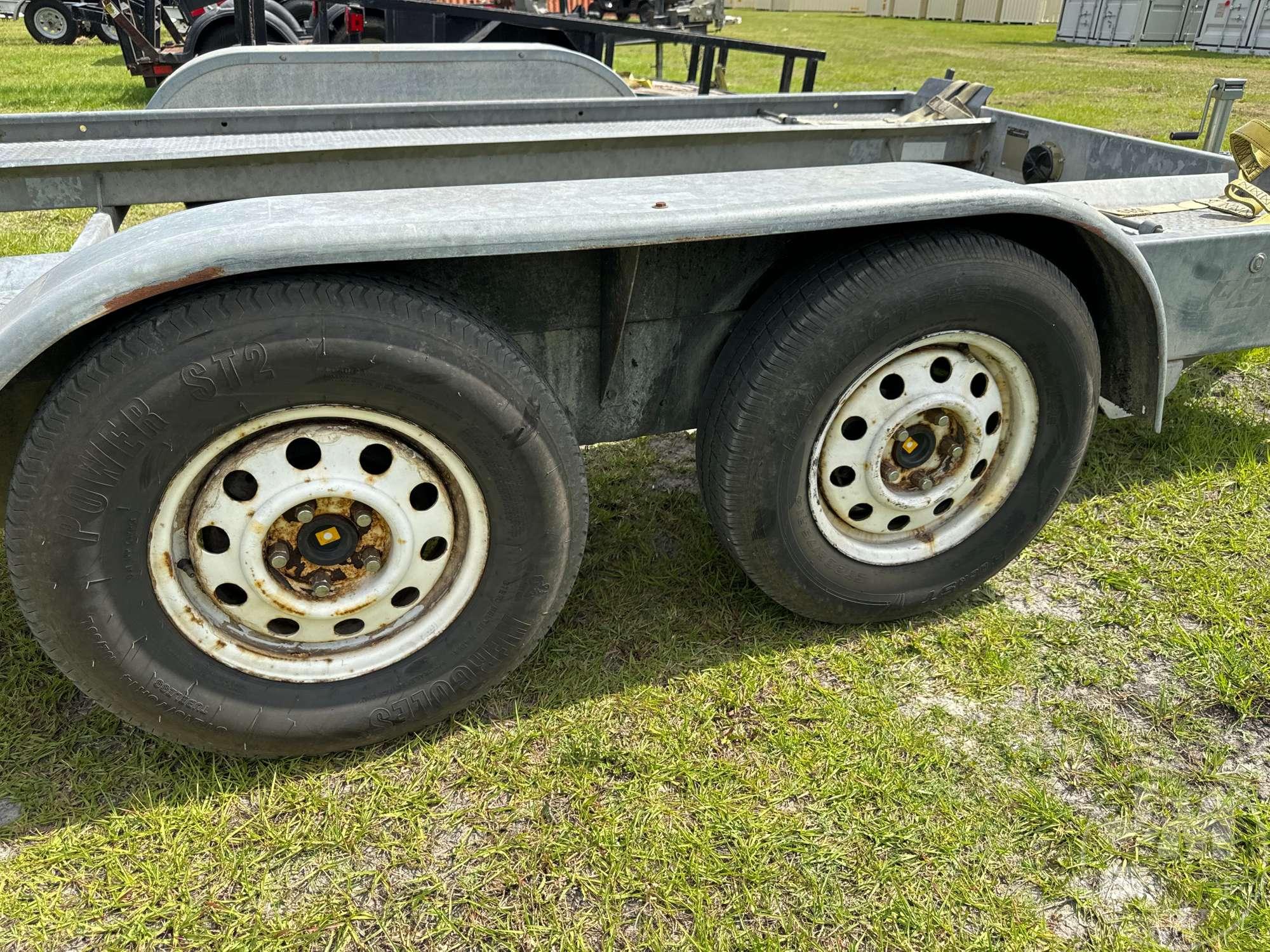 CAR HAULER TRAILER 6'6"X12' VIN: 15DP19203DA986644