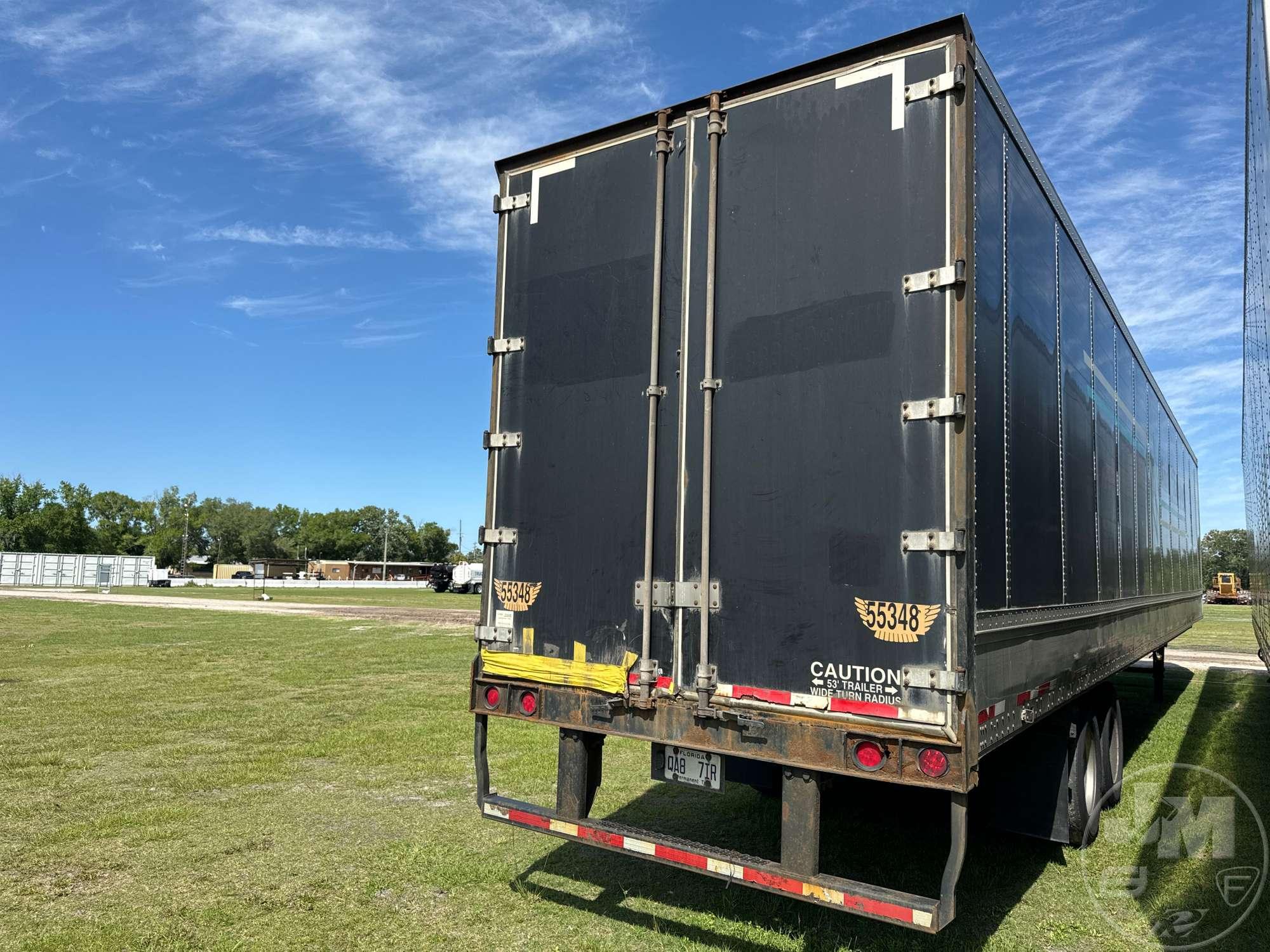 2007 WABASH 53'X102" VAN TRAILER VIN: 1JJV532W07L045577