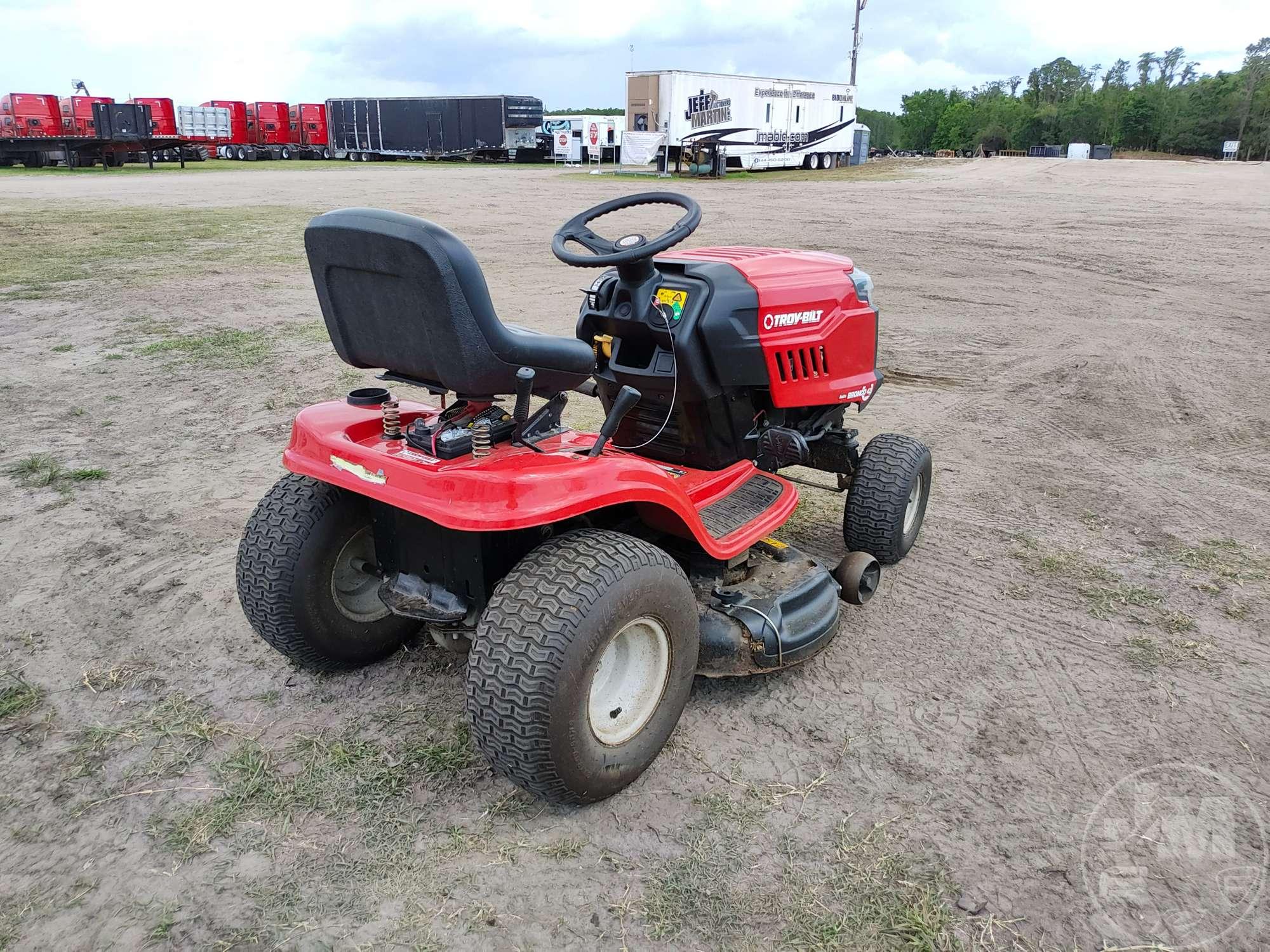 TROY-BILT BRONCO RIDING MOWER SN: 1A179B40035