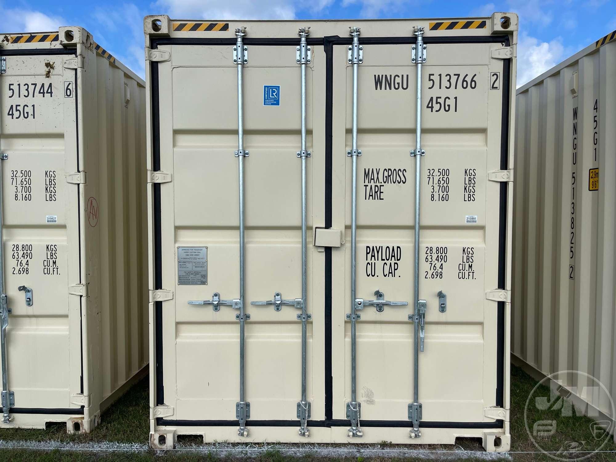 2023 WNG CONTAINER 40' CONTAINER SN: WNGU5137662