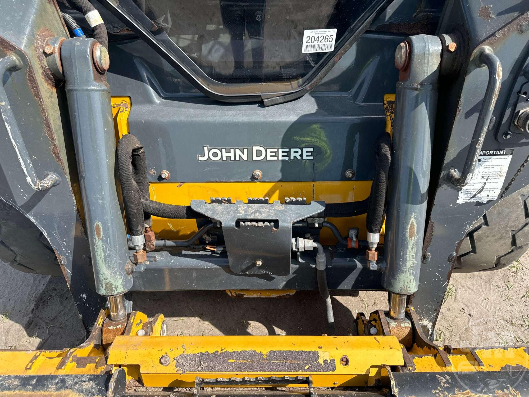 2020 DEERE 318G SKID STEER SN: 1T0318GKVLJ389093