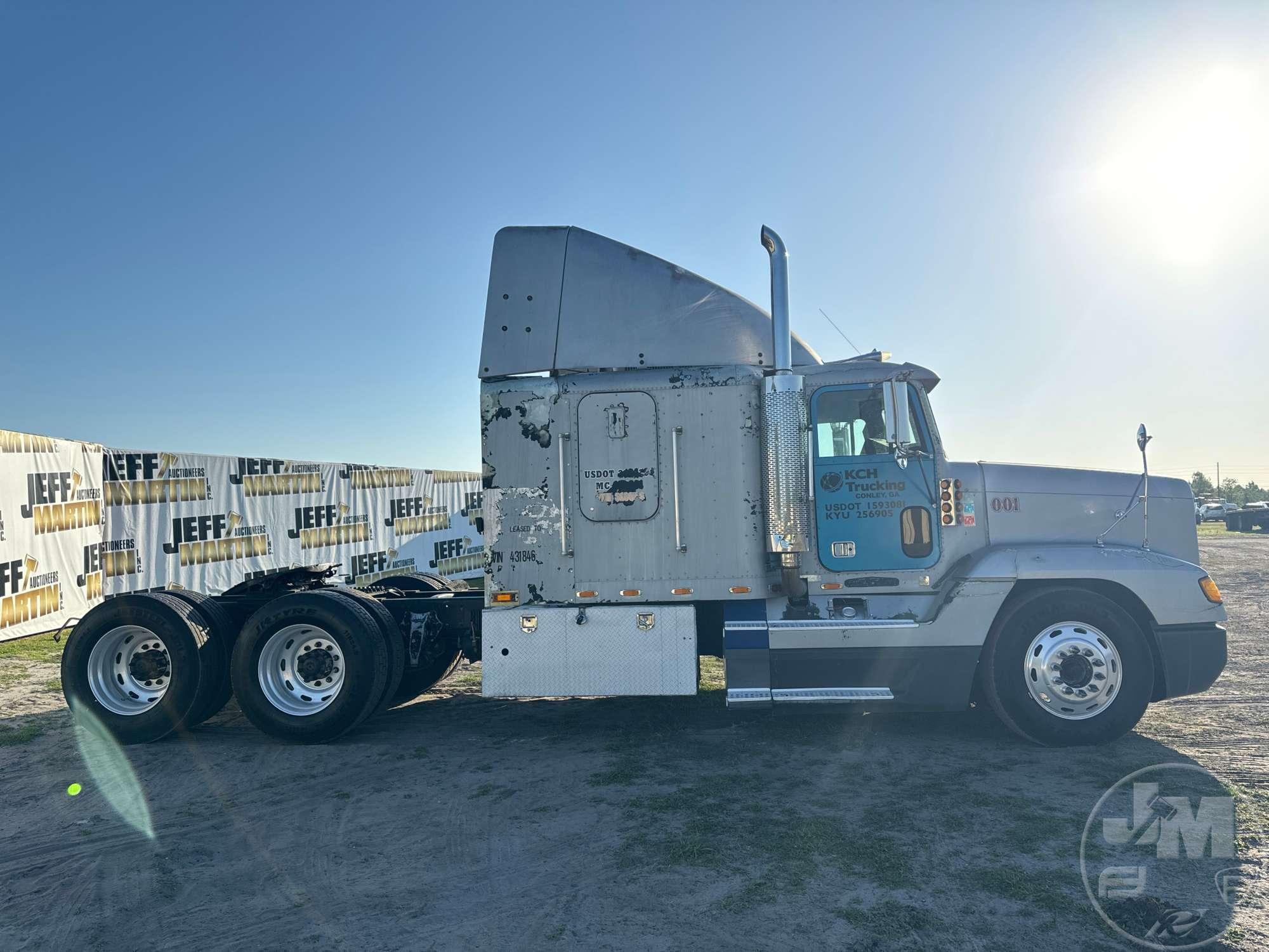 1993 FREIGHTLINER USF-1E TANDEM AXLE TRUCK TRACTOR VIN: 1FUYDSEB4PH431846