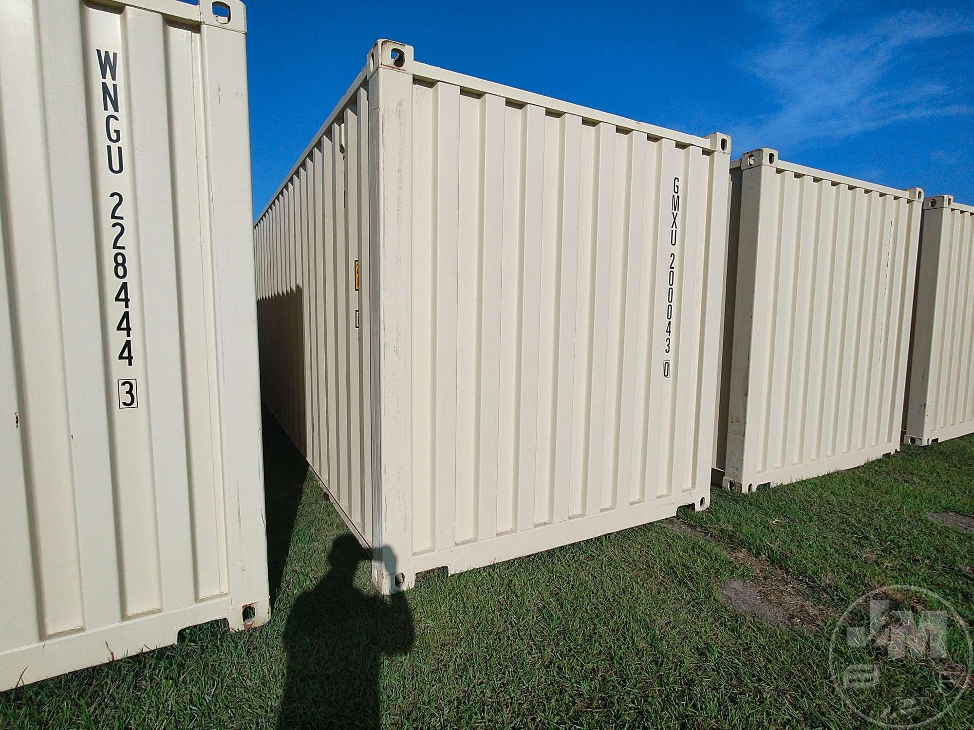 2022 CIMC CONTAINER  20' CONTAINER SN: GMXU2000430