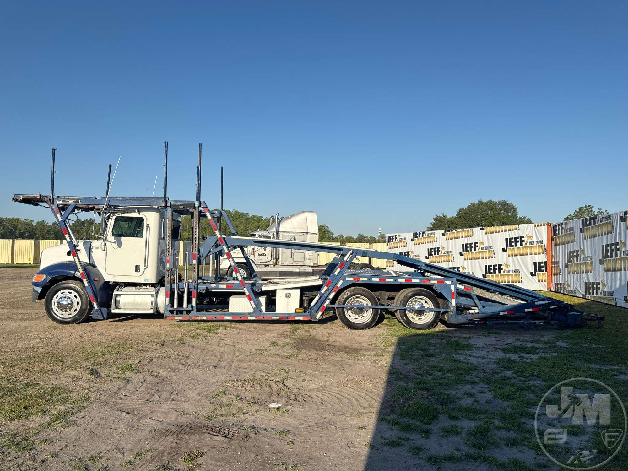 2007 PETERBILT 340 TRUCK VIN: 2NPRLZ9X07M730080 T/A CAR HAULER