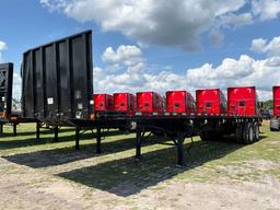 2003 CLARK CFBT2003 45'X96" STEEL FLATBED VIN: 1CD2L45213A007796