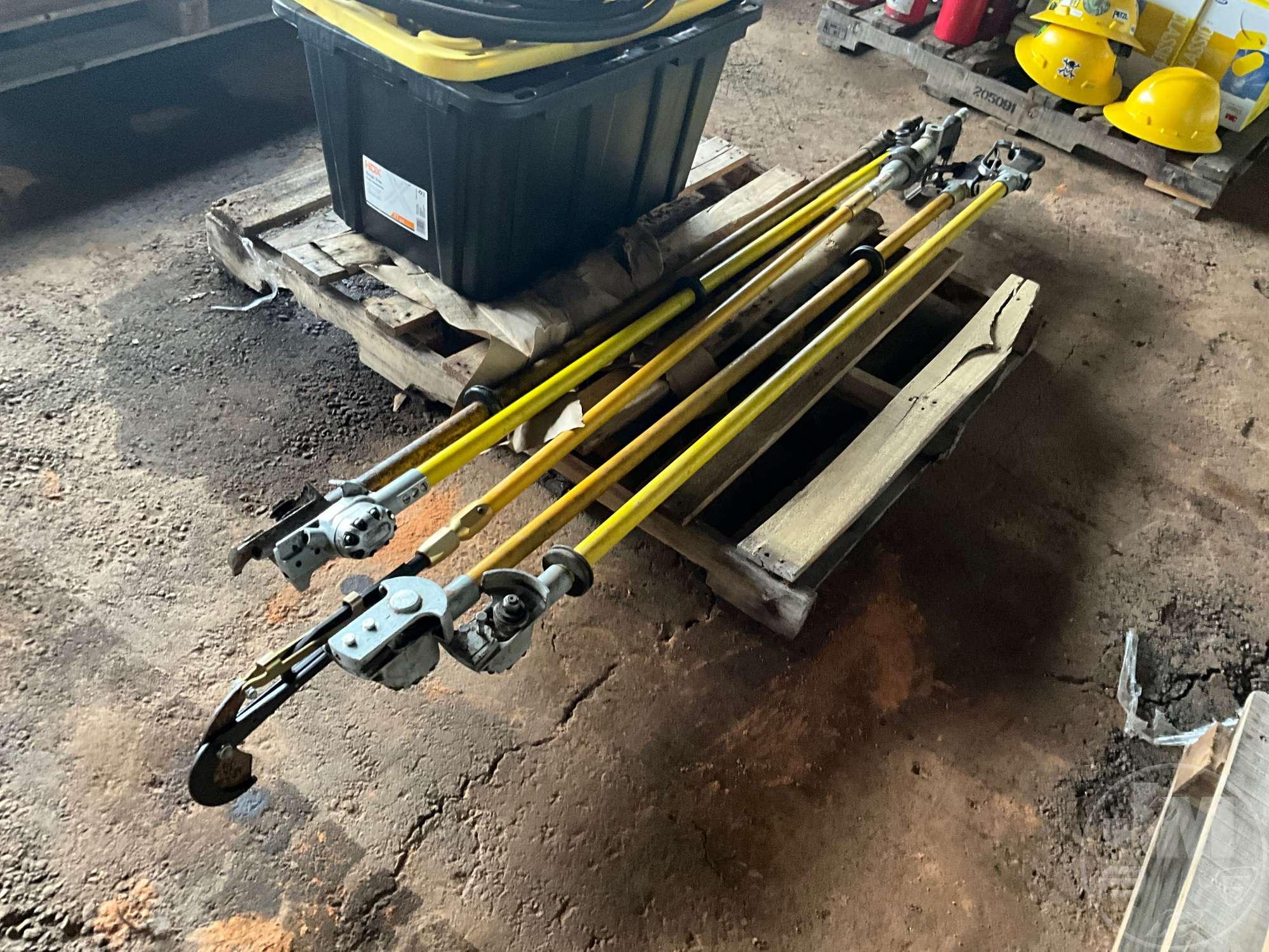 MISC POLE SAW PARTS & HYDRAULIC HOSES