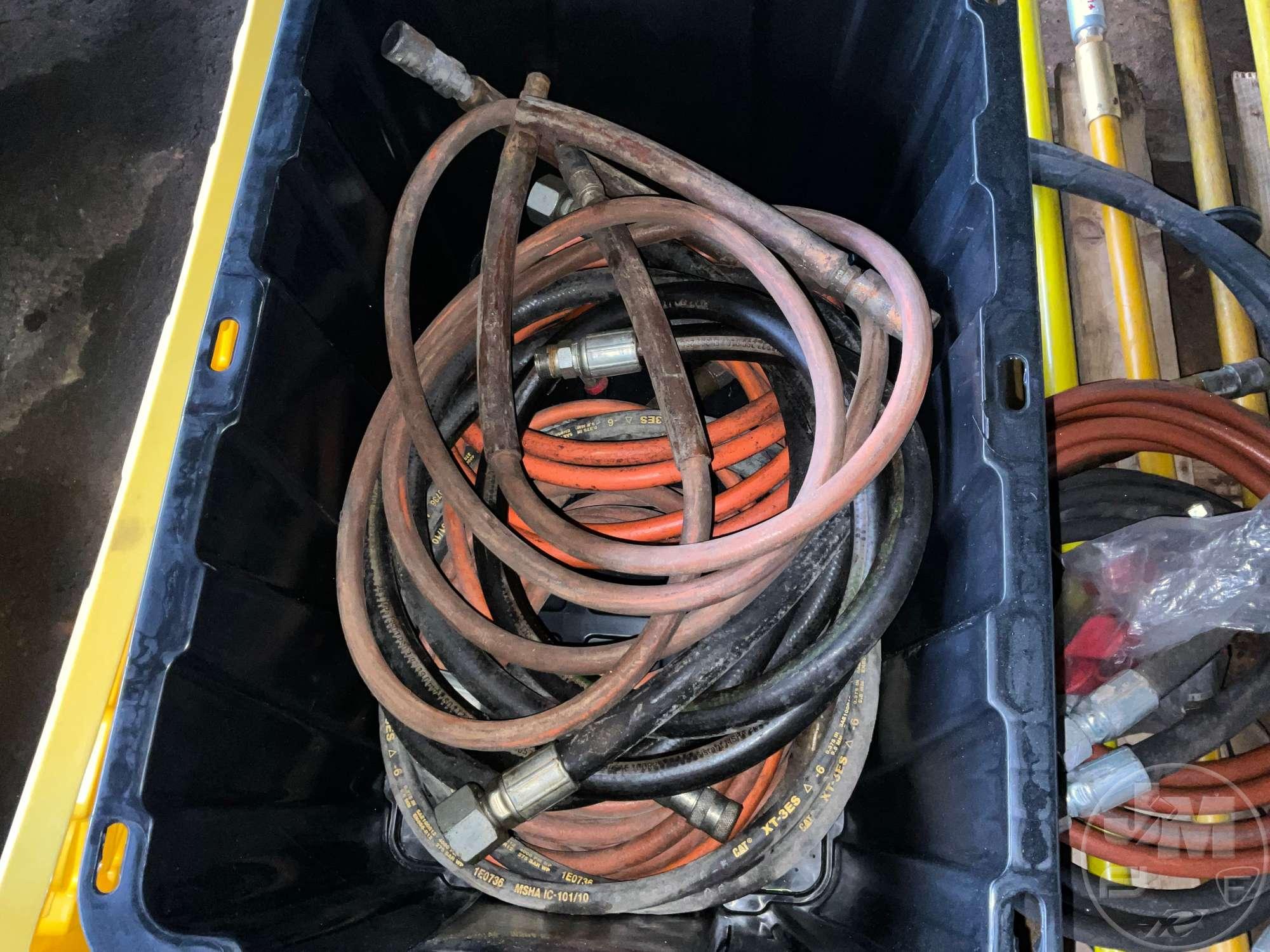 MISC POLE SAW PARTS & HYDRAULIC HOSES