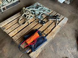 LOT OF MISC CLIMBING ROPE