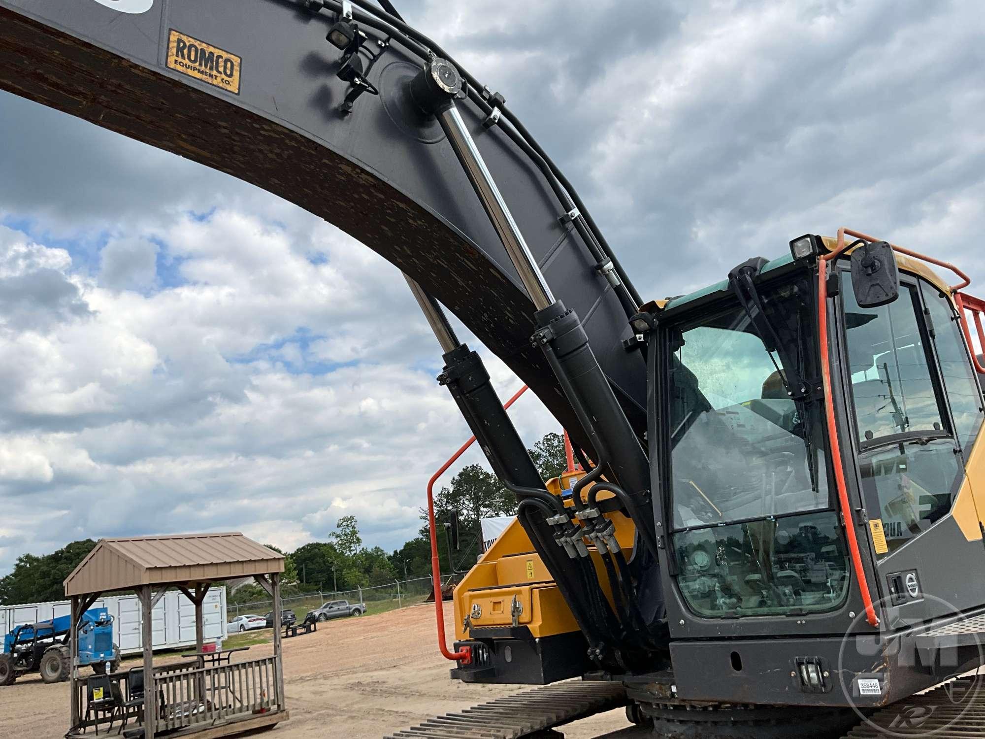 2018 VOLVO EC380EL HYDRAULIC EXCAVATOR SN: VCEC380EA00311434