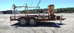 2012 DIAMOND C TRAILER MFG. DIAMOND C TRAILER MFG. UTILITY TRAILER 8'X14' VIN: 46UFU1428C1143106