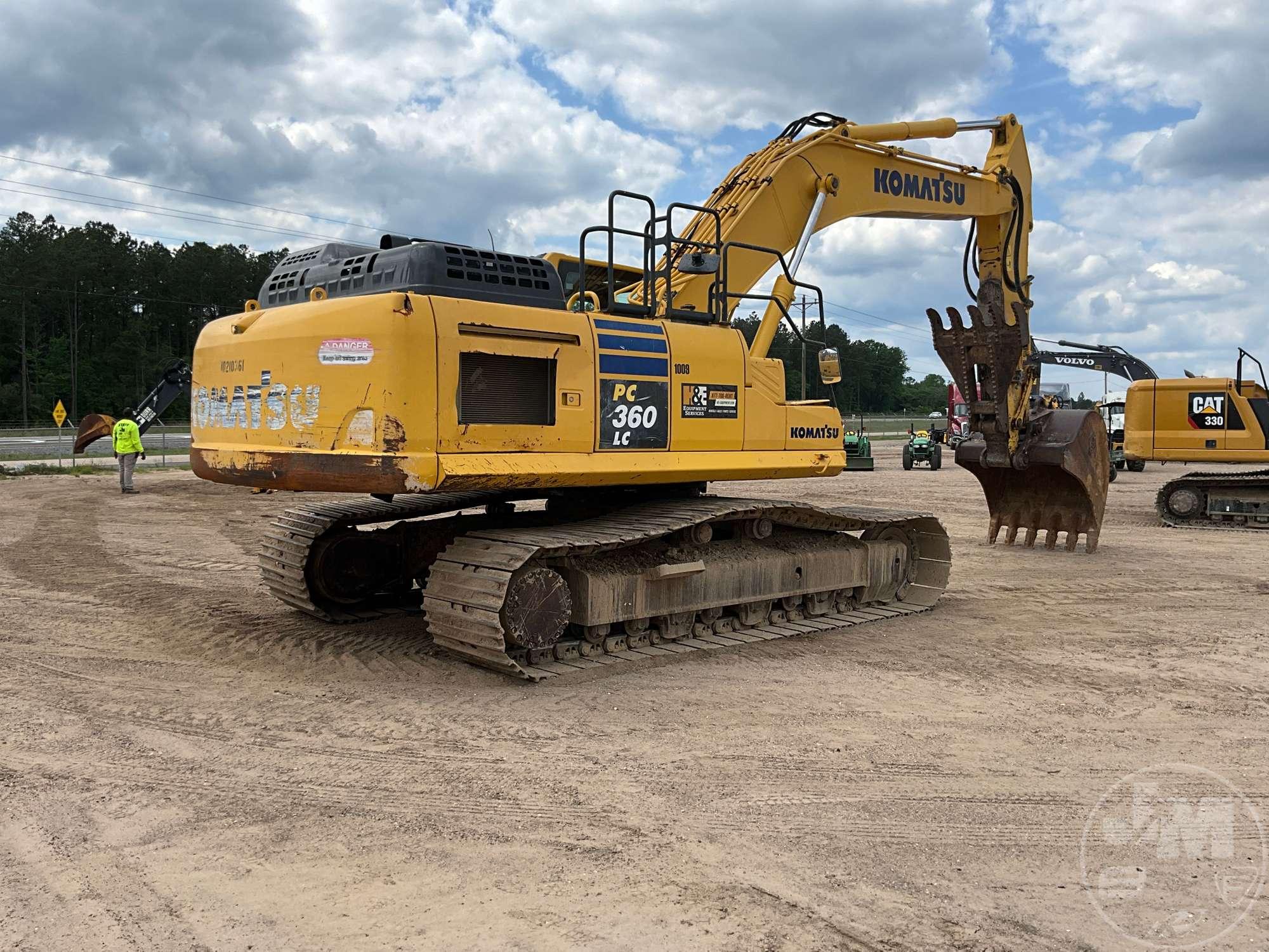 2017 KOMATSU PC360LC-11 HYDRAULIC EXCAVATOR SN: 90319