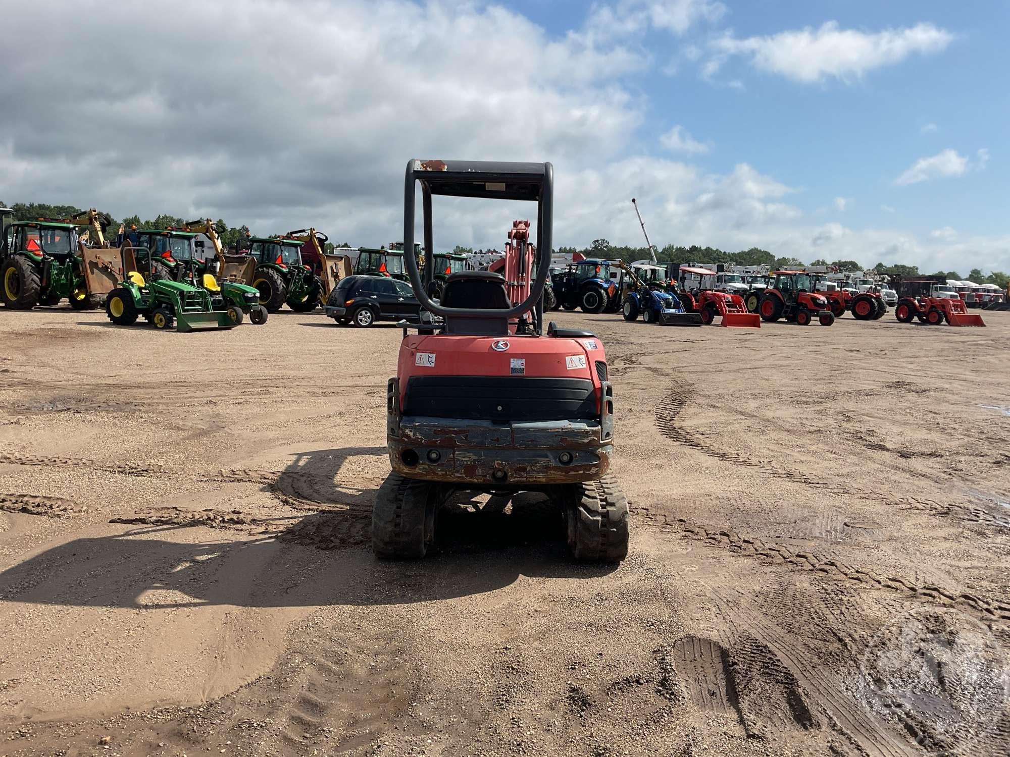 KUBOTA KX71-3 MINI EXCAVATOR SN: 13056