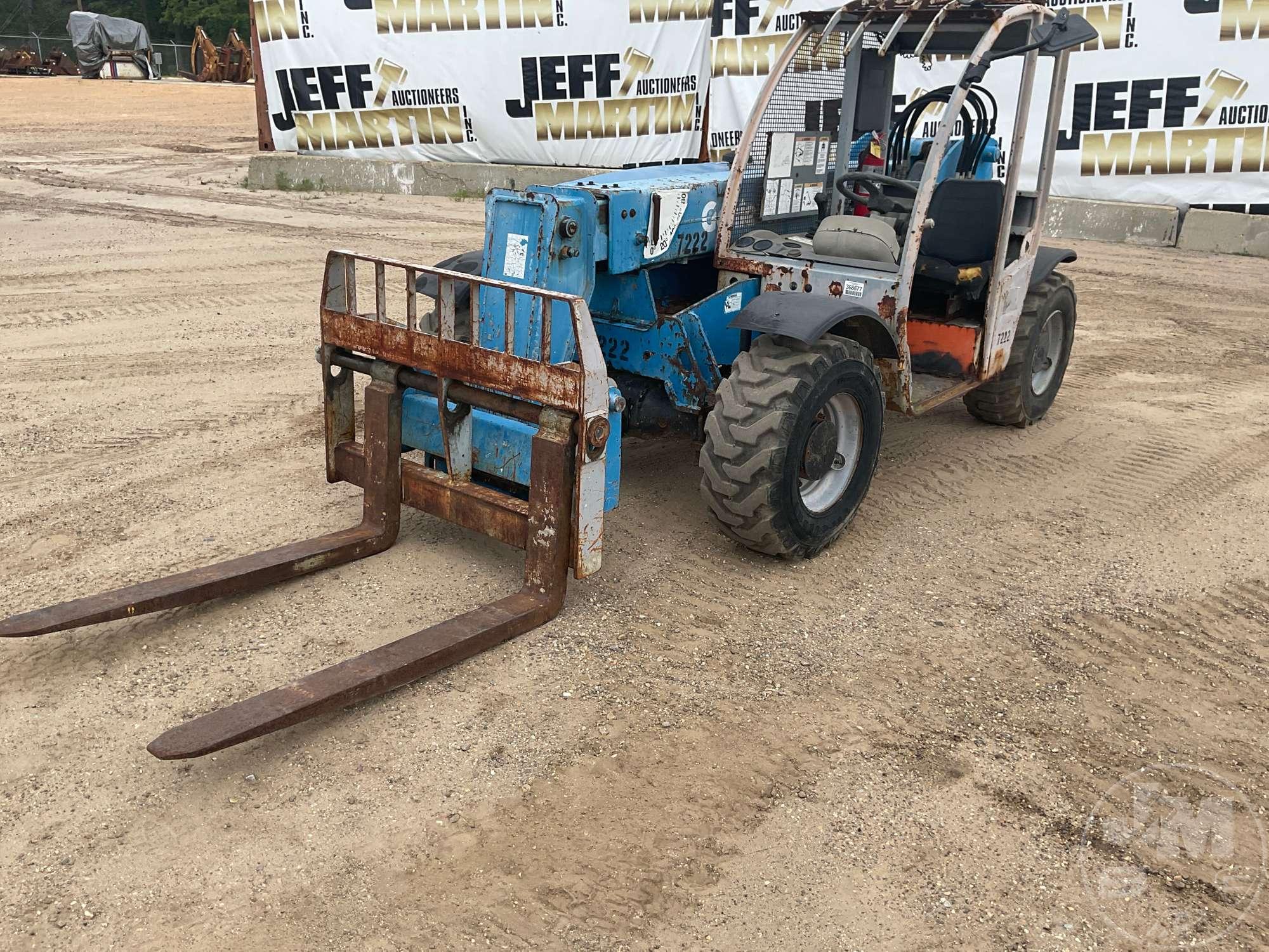 GENIE 5519 TELESCOPIC FORKLIFT SN: 17222