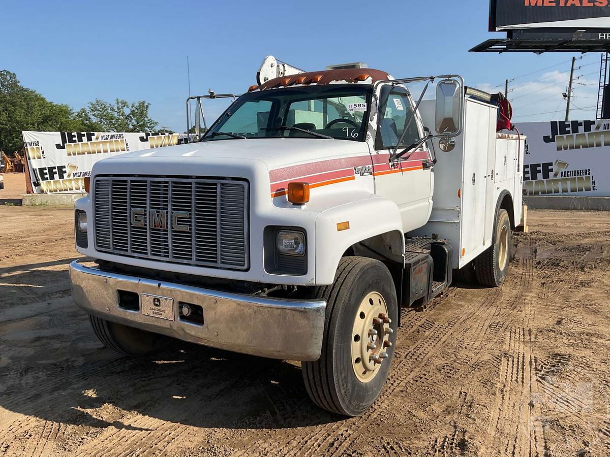 1996 GMC C7 S/A MECHANICS TRUCK VIN: 1GDJ7H1J8TJ503856