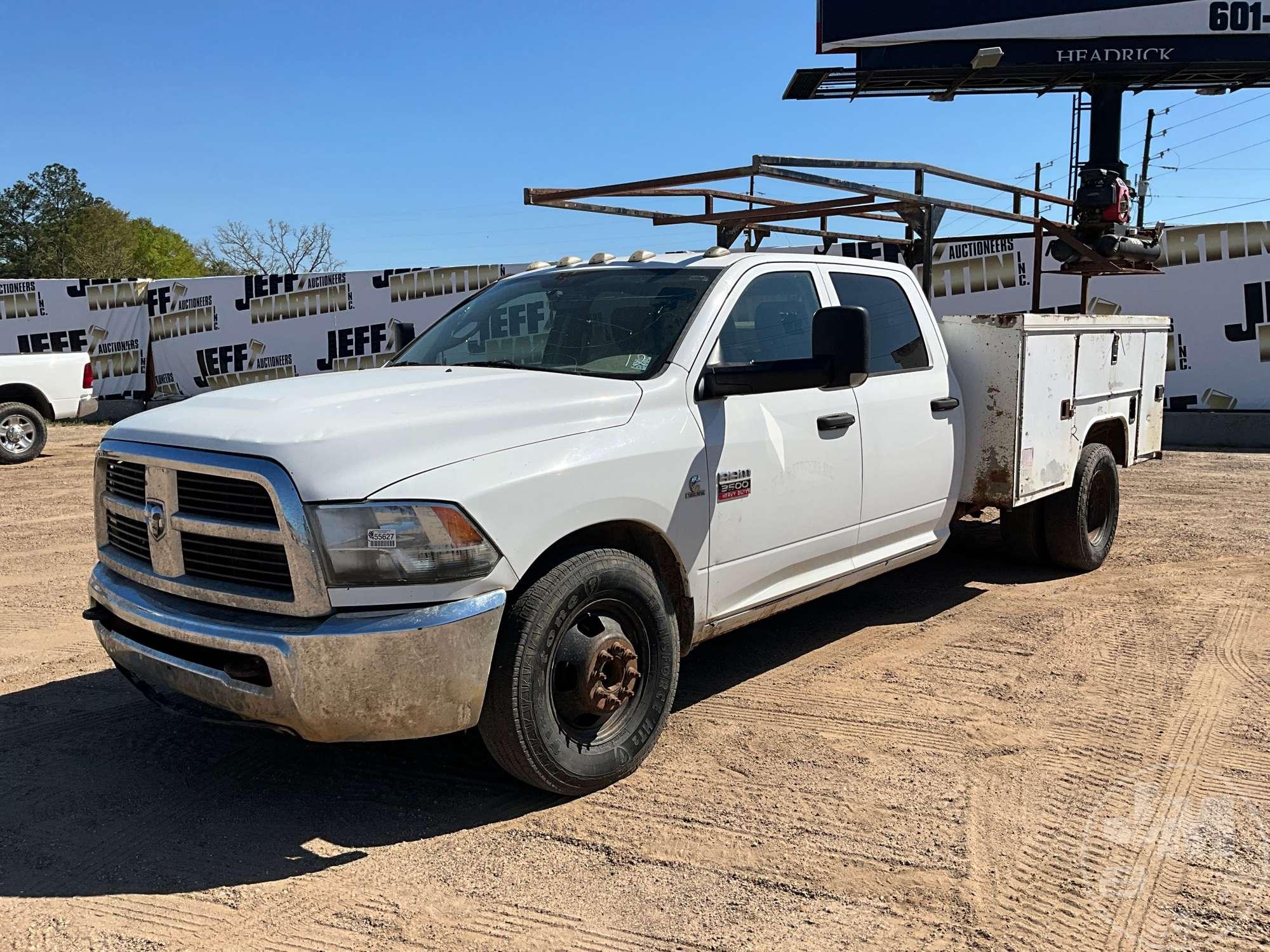 2012 DODGE RAM 3500 HD UTILITY TRUCK VIN: 3C63DPGL6CG296997