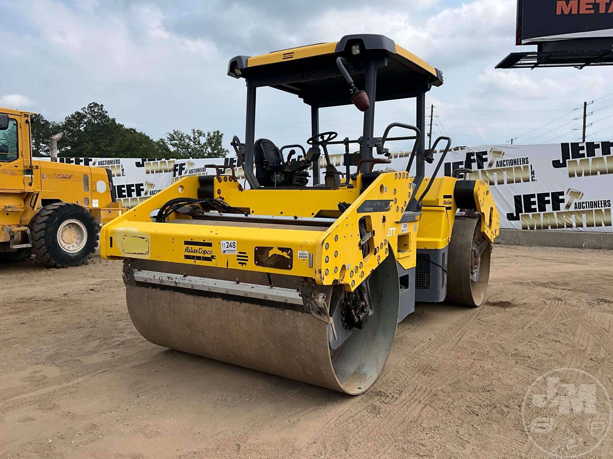 2015 DYNAPAC CC6200 TANDEM VIBRATORY ROLLER SN: 10000349T0A013709