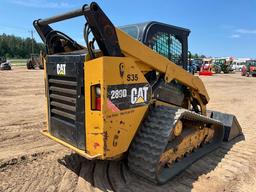 2014 CATERPILLAR MODEL 289D MULTI TERRAIN LOADER SN: CAT289DPTAW01226