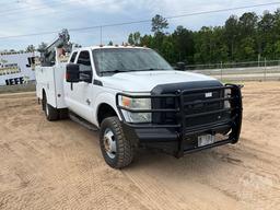 2016 FORD F-350 SUPER DUTY EXTENDED CAB 4X4 DUALLY S/A MECHANICS TRUCK VIN: 1FD8X3HT7GEB19171