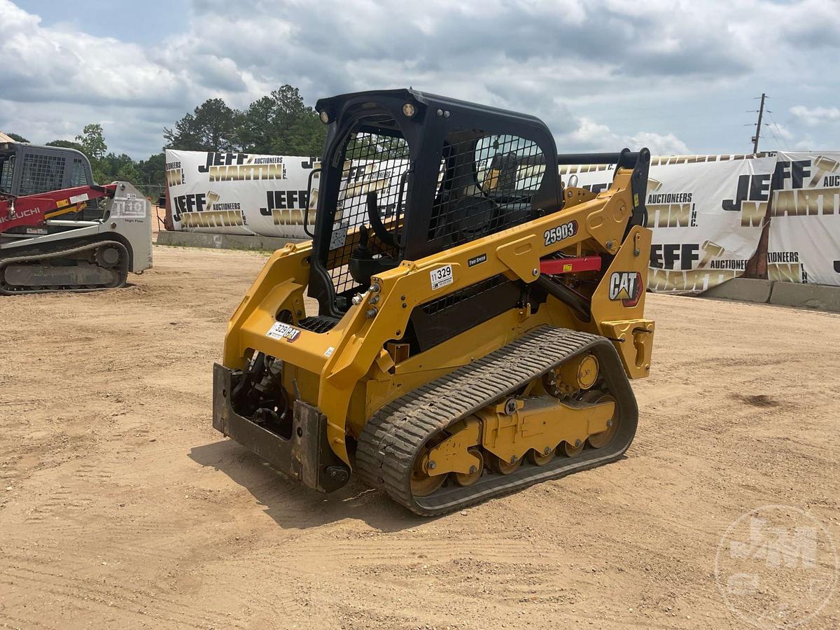 2022 CATERPILLAR MODEL 259D3 MULTI TERRAIN LOADER SN: DLCW917140