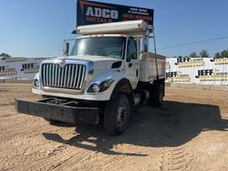 2011 INTERNATIONAL SA625 SINGLE AXLE DUMP TRUCK VIN: 1HTWCAAR8BJ364641