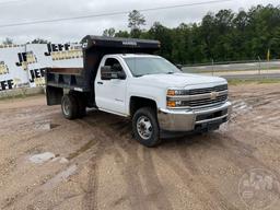 2017 CHEVROLET SILVERADO SINGLE AXLE DUMP TRUCK VIN: 1GB3CYCG2HZ312909