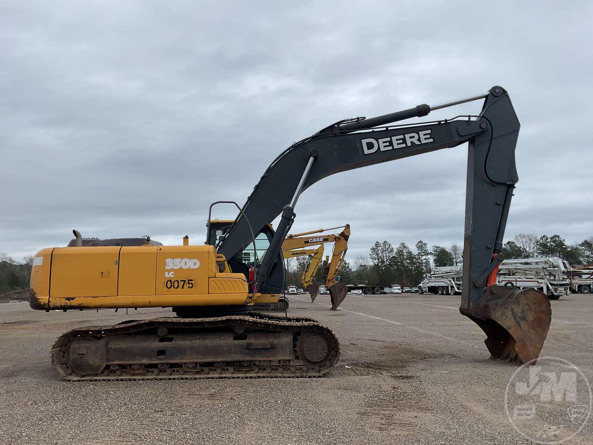 2008 DEERE 350D LC HYDRAULIC EXCAVATOR SN: FF350DX806281