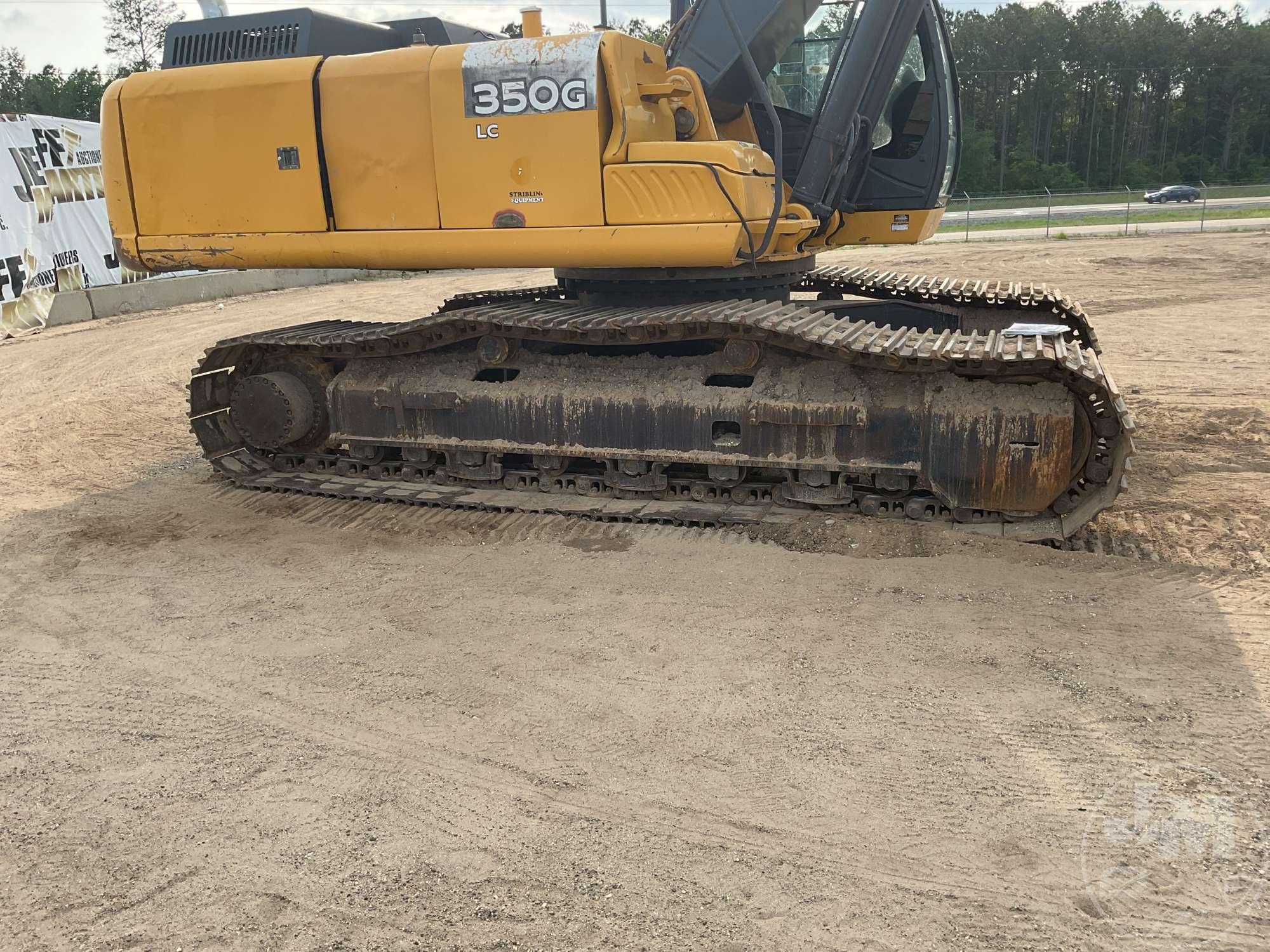 2014 DEERE 350G HYDRAULIC EXCAVATOR SN: 1FF350GXPEE810042