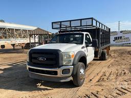 2012 FORD F-550 XL SUPER DUTY VIN: 1FDUF5GT8CEB31399 S STAKE TRUCK