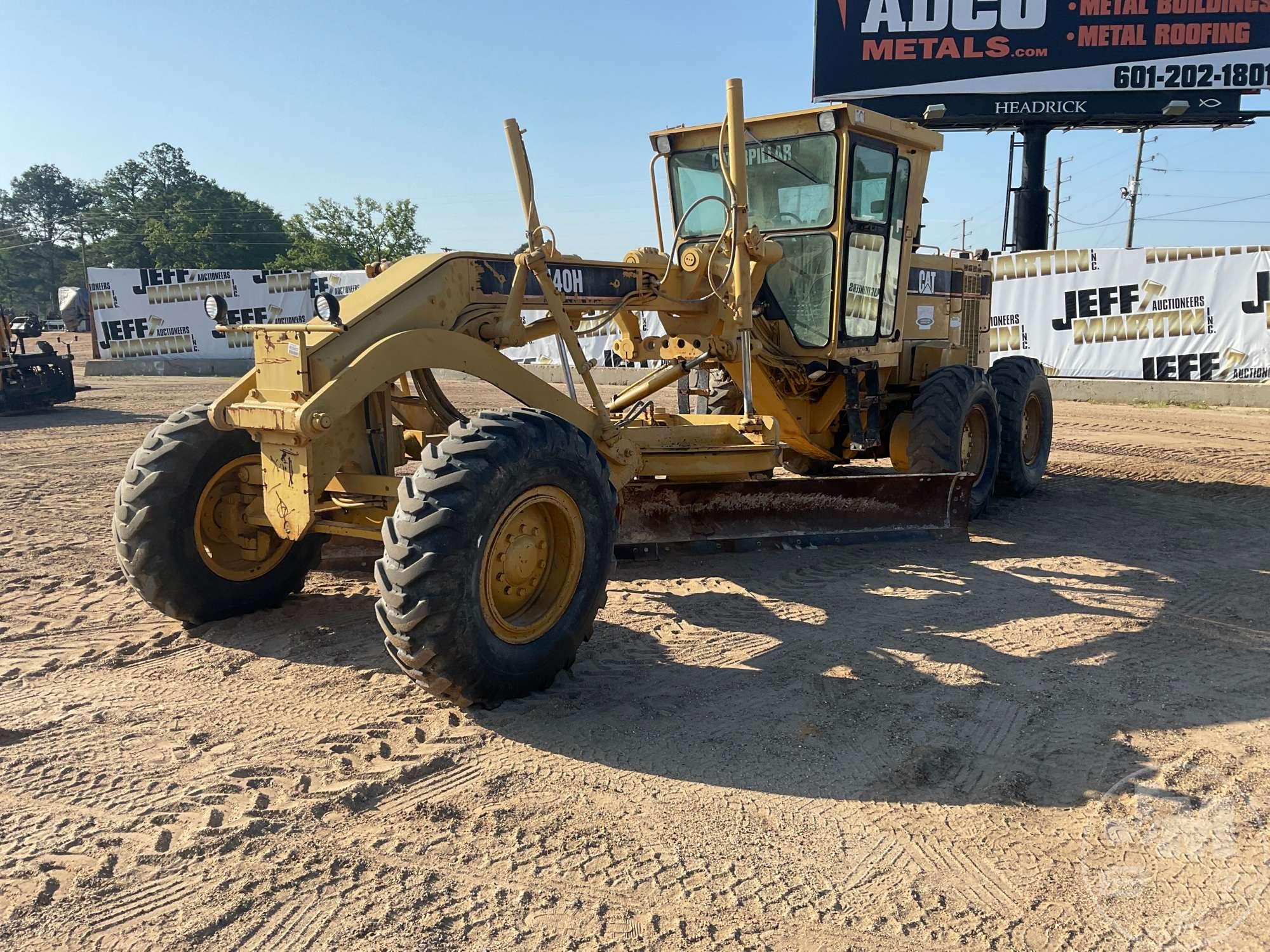 1998 CATERPILLAR 140H MOTORGRADER SN: 2ZK02991