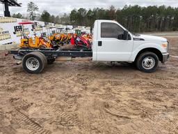 2016 FORD F-350 SINGLE AXLE VIN: 1FDRF3G60GEB56100 CAB & CHASSIS