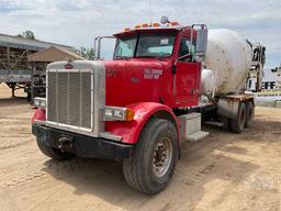 2007 PETERBILT 357 TANDEM AXLE REAR DISCHARGE MIXER TRUCK VIN: 1NPAL00X17N661177