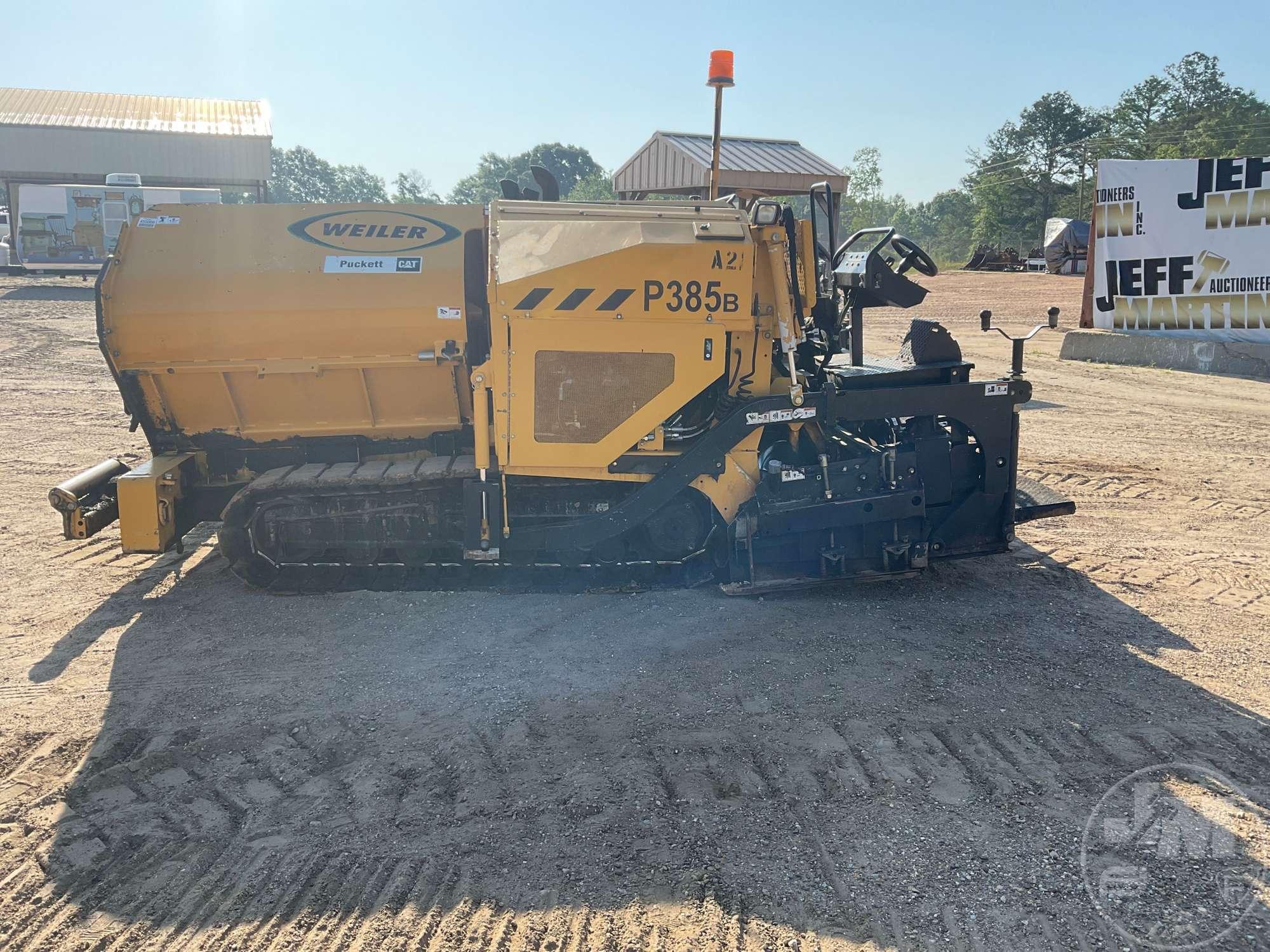 WEILER P385B CRAWLER ASPHALT PAVER SN: 1W90P385ELB003240