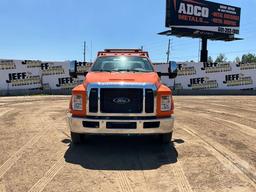 2019 FORD F-650 SUPER DUTY SINGLE AXLE ROLLBACK TRUCK VIN: 1FDNF6AY6KDF15006