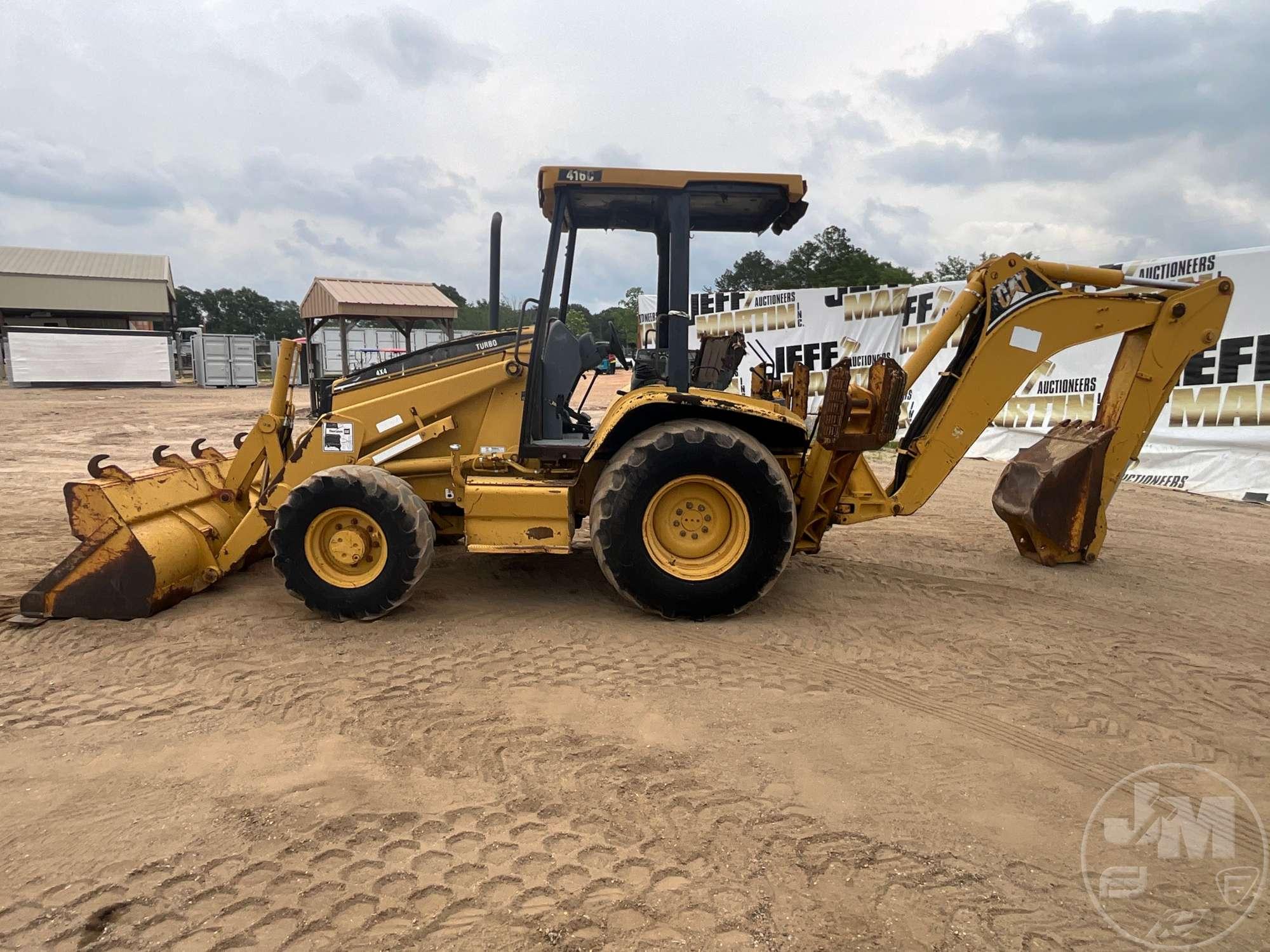 CATERPILLAR  416C TURBO 4X4 LOADER BACKHOE SN: 4ZN20996