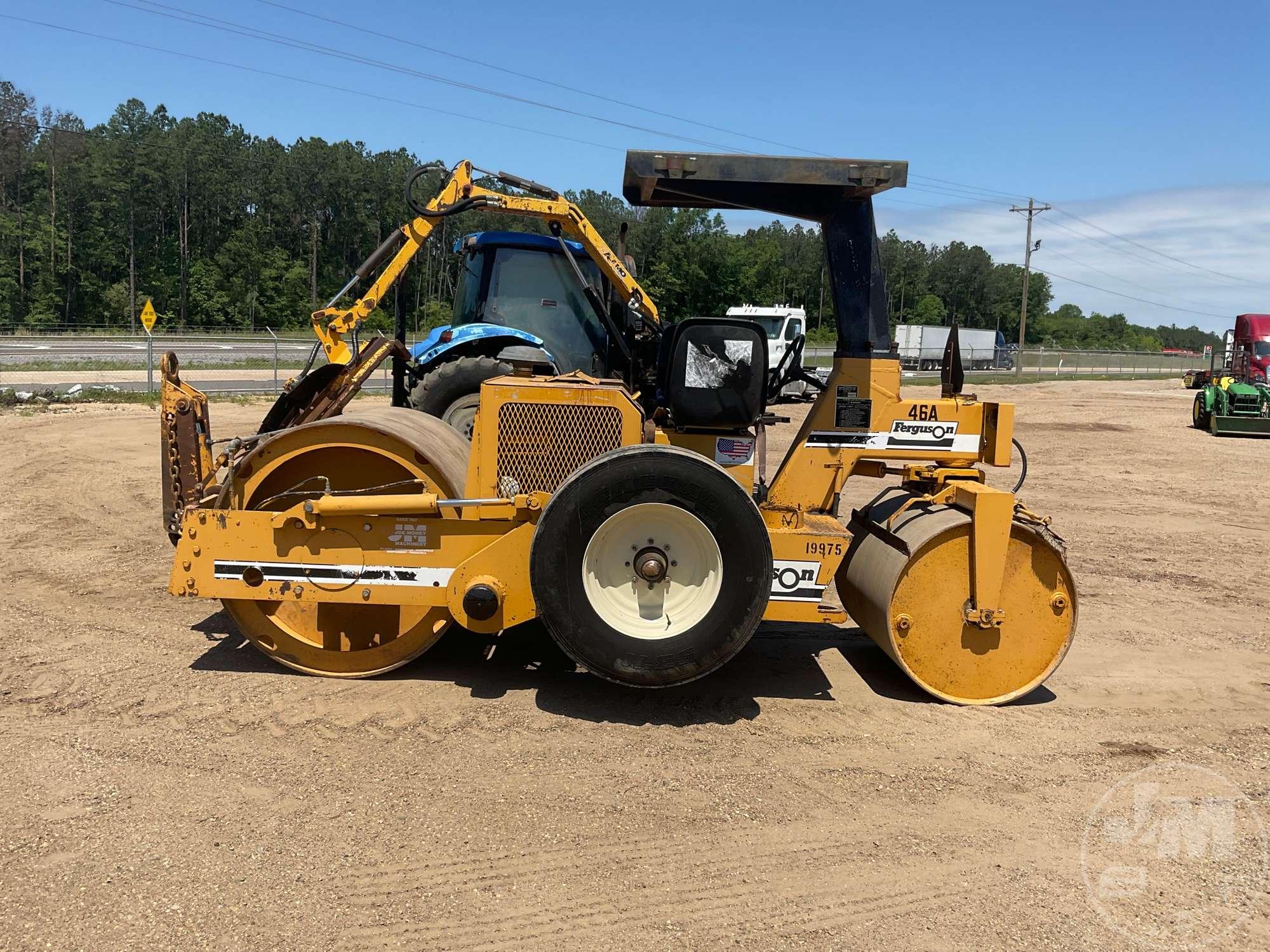 2001 FERGUSON 46A DOUBLE DRUM ROLLER SN: 4969