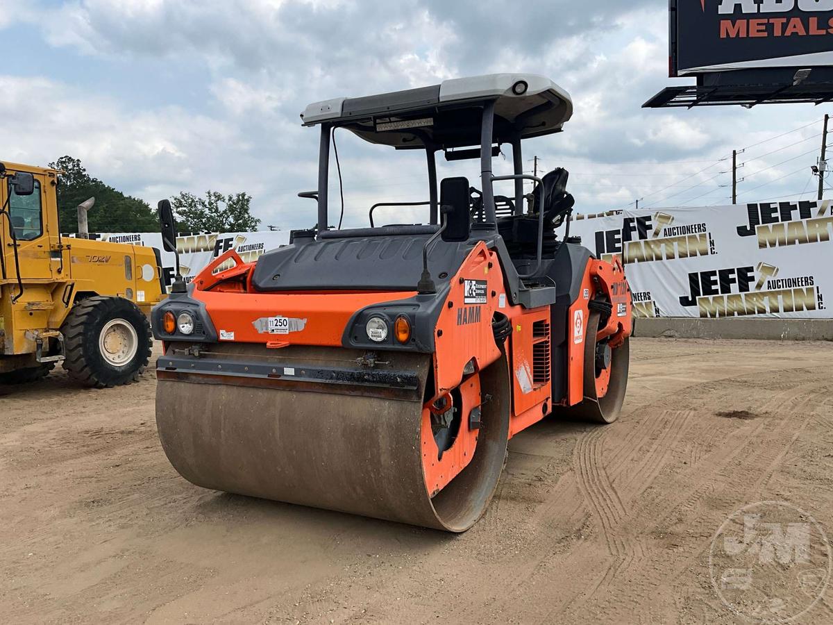 2011 HAMM HD-120VVHF TANDEM VIBRATORY ROLLER SN: H1840530