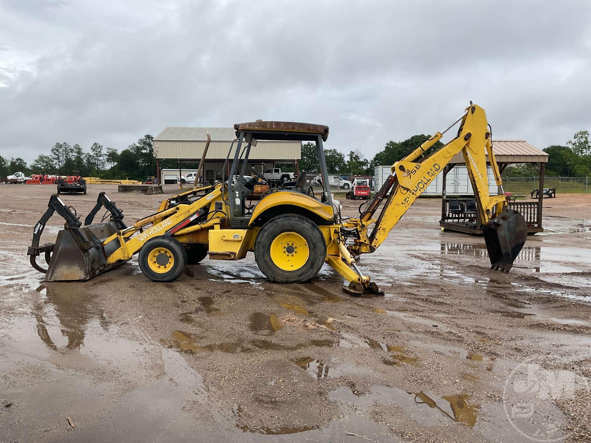 NEW HOLLAND LB75B-699300001 LOADER BACKHOE SN: 031034701