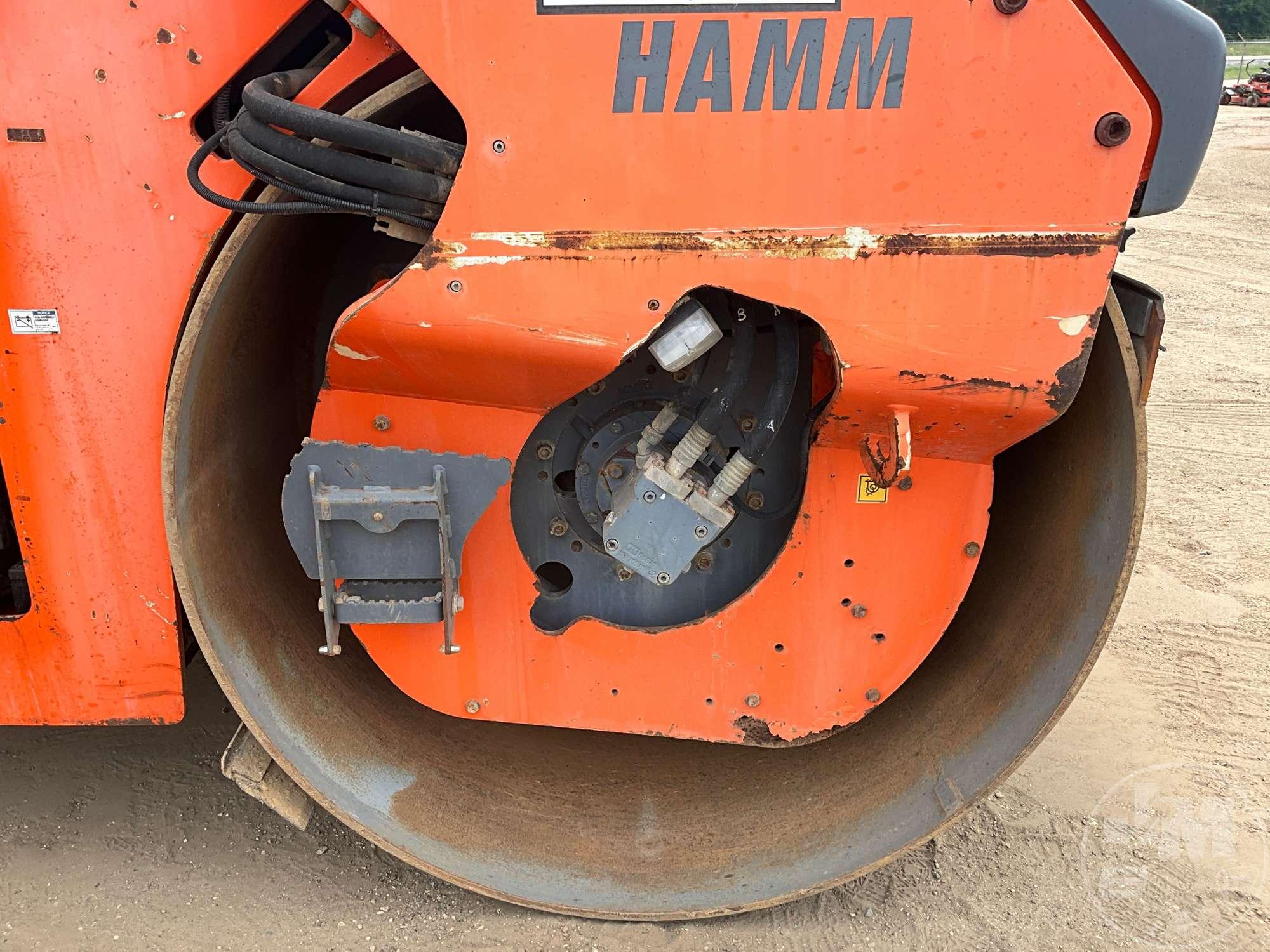 2011 HAMM HD-120VVHF TANDEM VIBRATORY ROLLER SN: H1840530