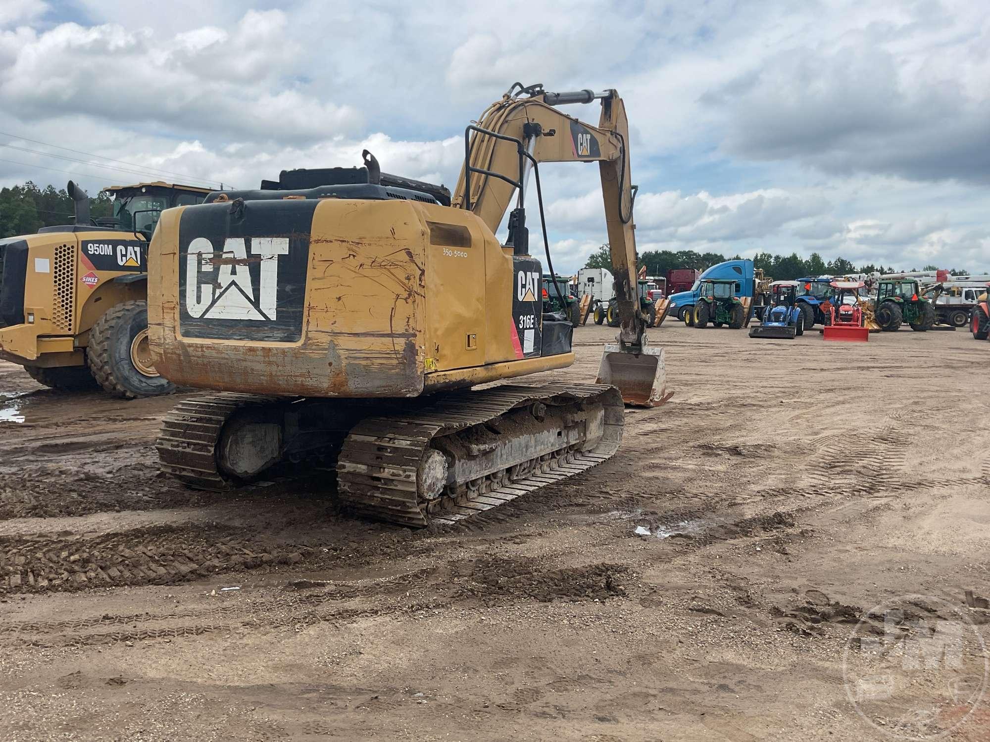 2015 CATERPILLAR 316E HYDRAULIC EXCAVATOR SN: CAT0316EKDZW02012